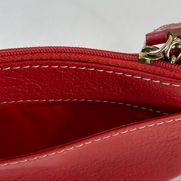 Dooney & Bourke Red Small Wristlet - Picture 5 of 6